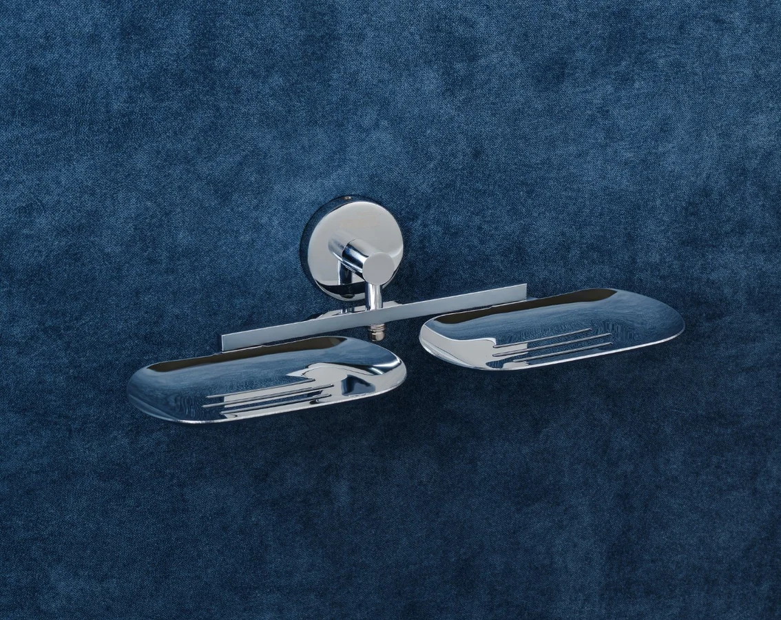 L-604 DOUBLE SOAP DISH