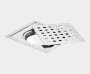 Flat cut floor drains